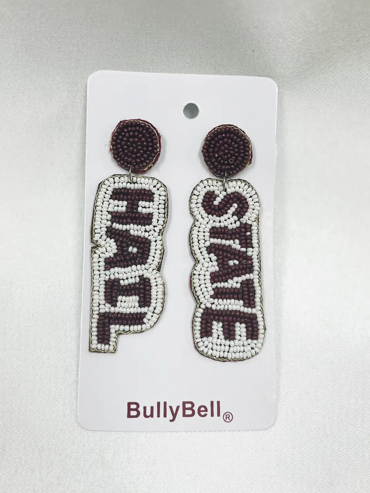 BullyBell Hail State Beaded Earrings