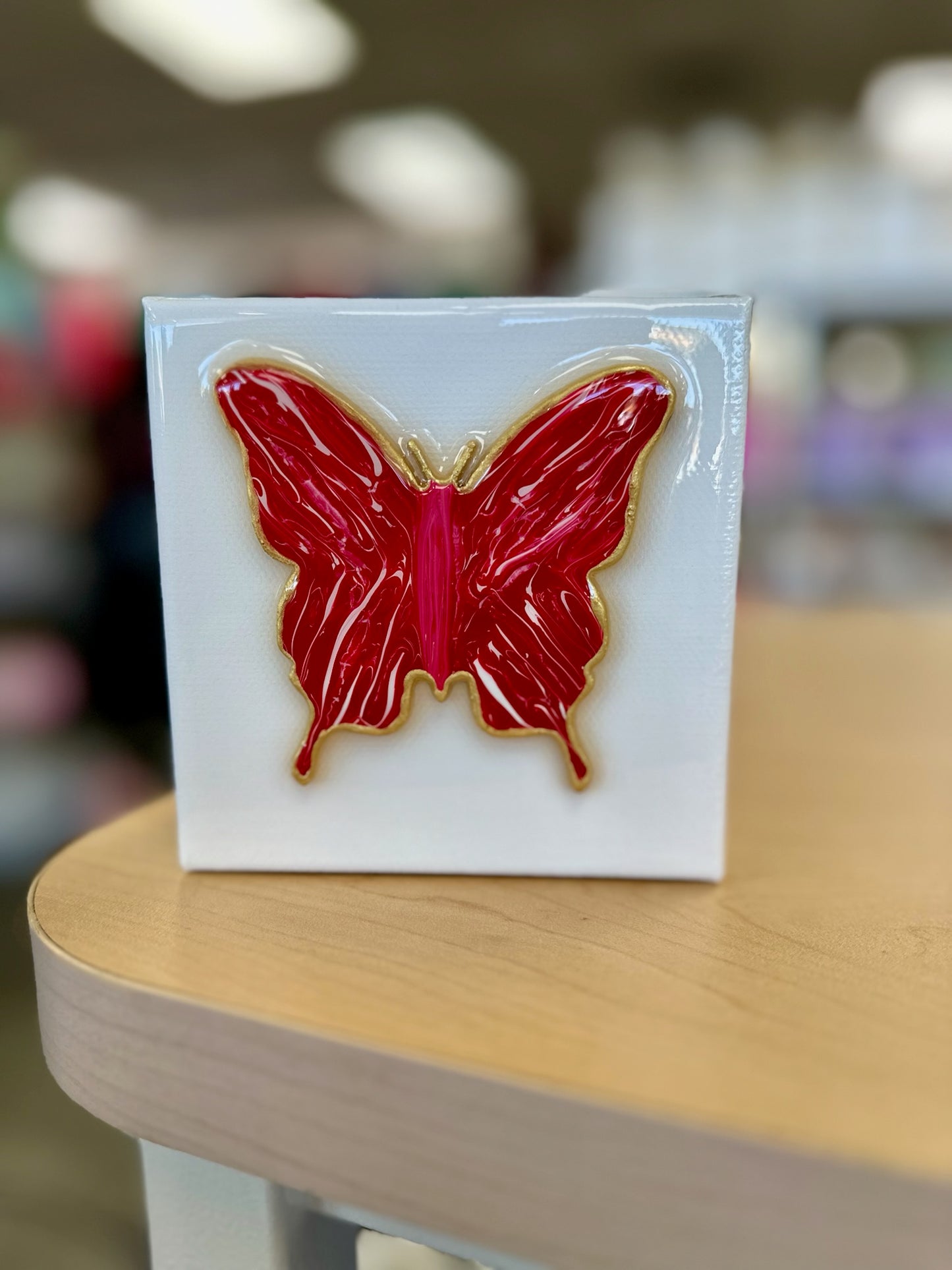 Butterfly Canvas Block