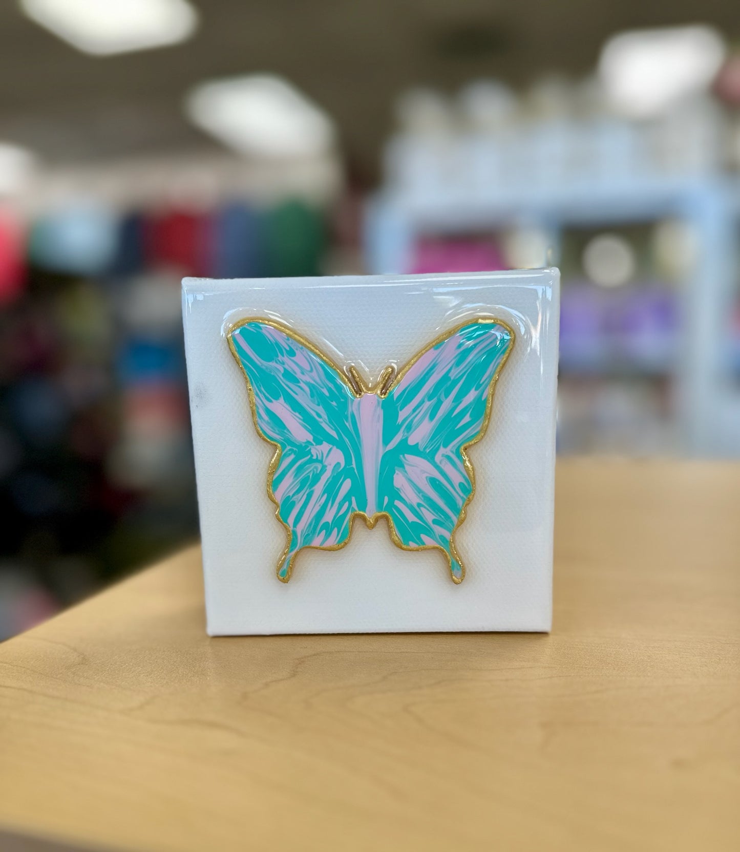 Butterfly Canvas Block