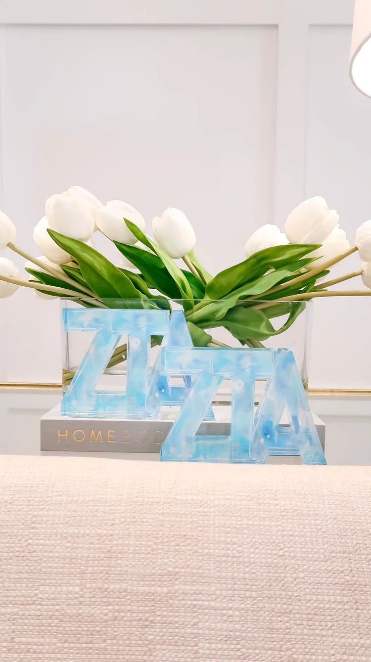 Sorority Acrylic Letter Block