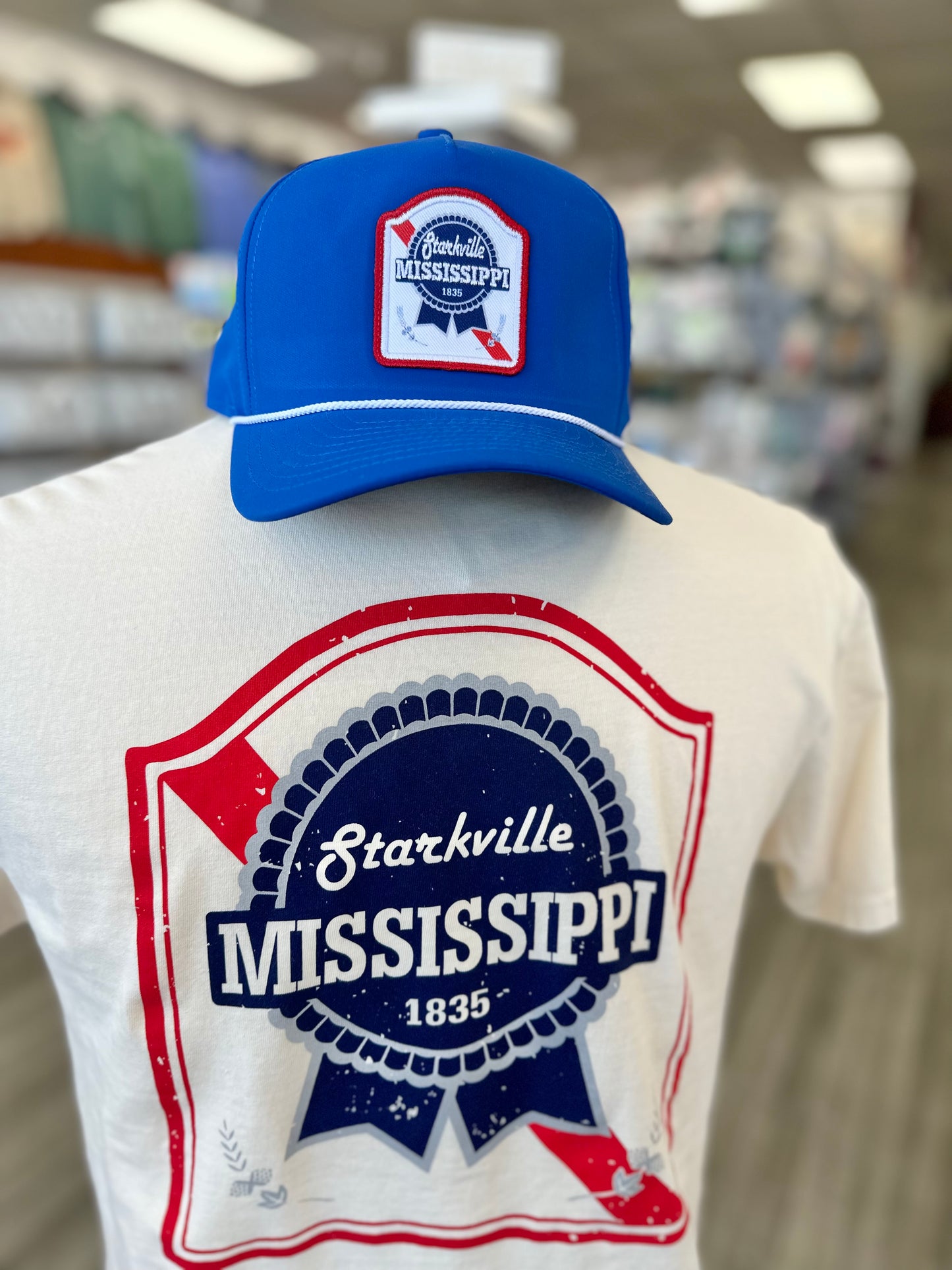 Starkville Blue Ribbon Trucker Hat