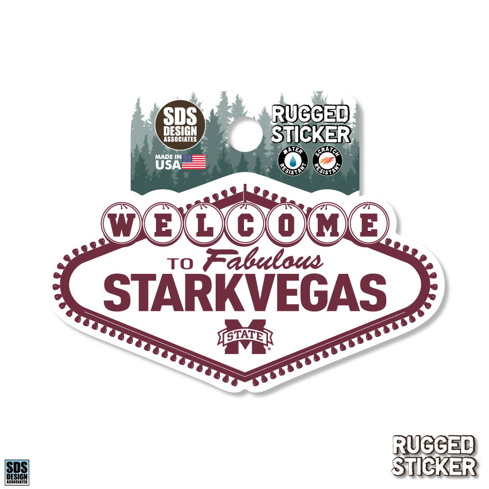 3" Starkvegas Rugged Sticker
