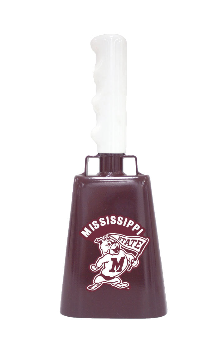 Boxed: Medium Maroon BullyBell with Pennant Bully Decal