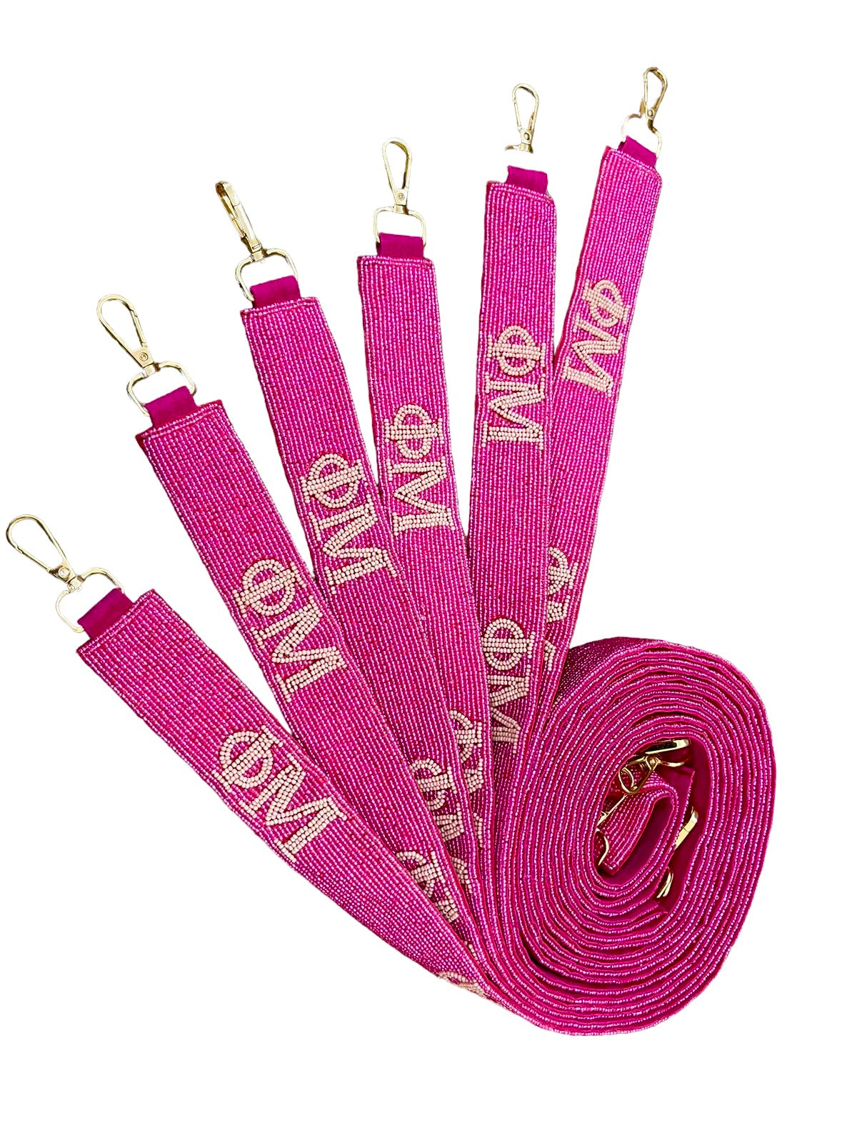 Sorority Beaded Purse Straps