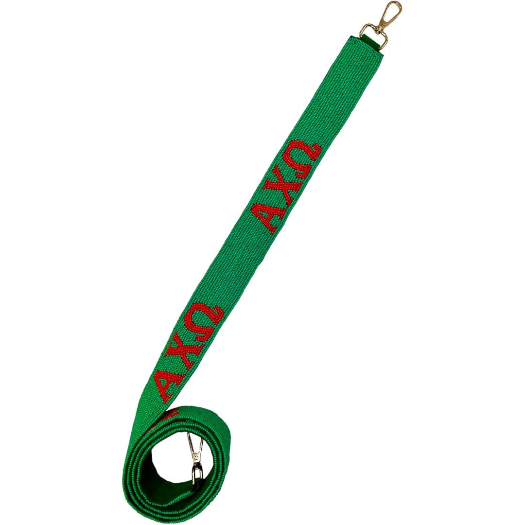 Sorority Beaded Purse Straps