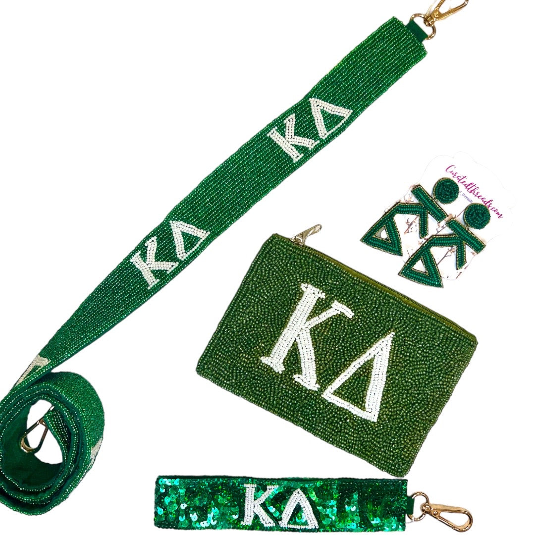 Sorority Beaded Purse Straps