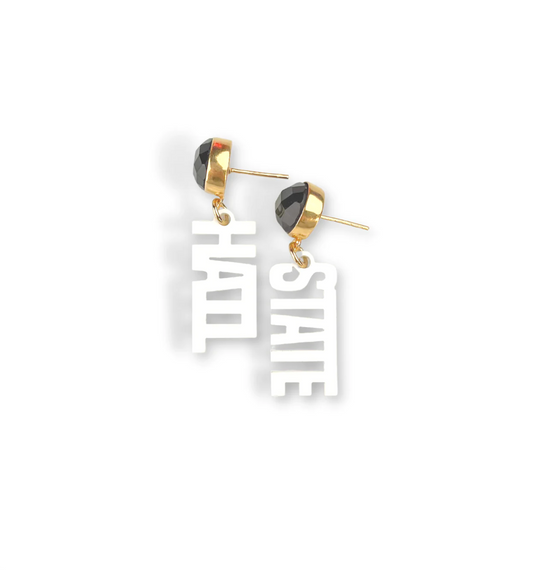 Hail State Mini Statement Earrings