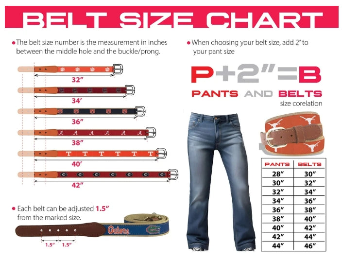 MSU Ribbon Belt