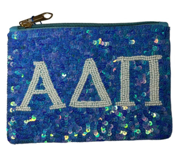 Sorority Sequin Pouches