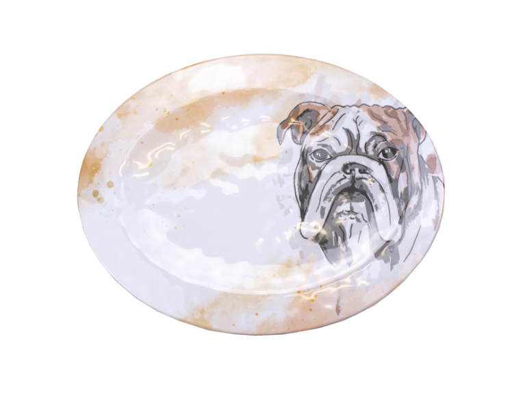 Bulldog Love Dishware