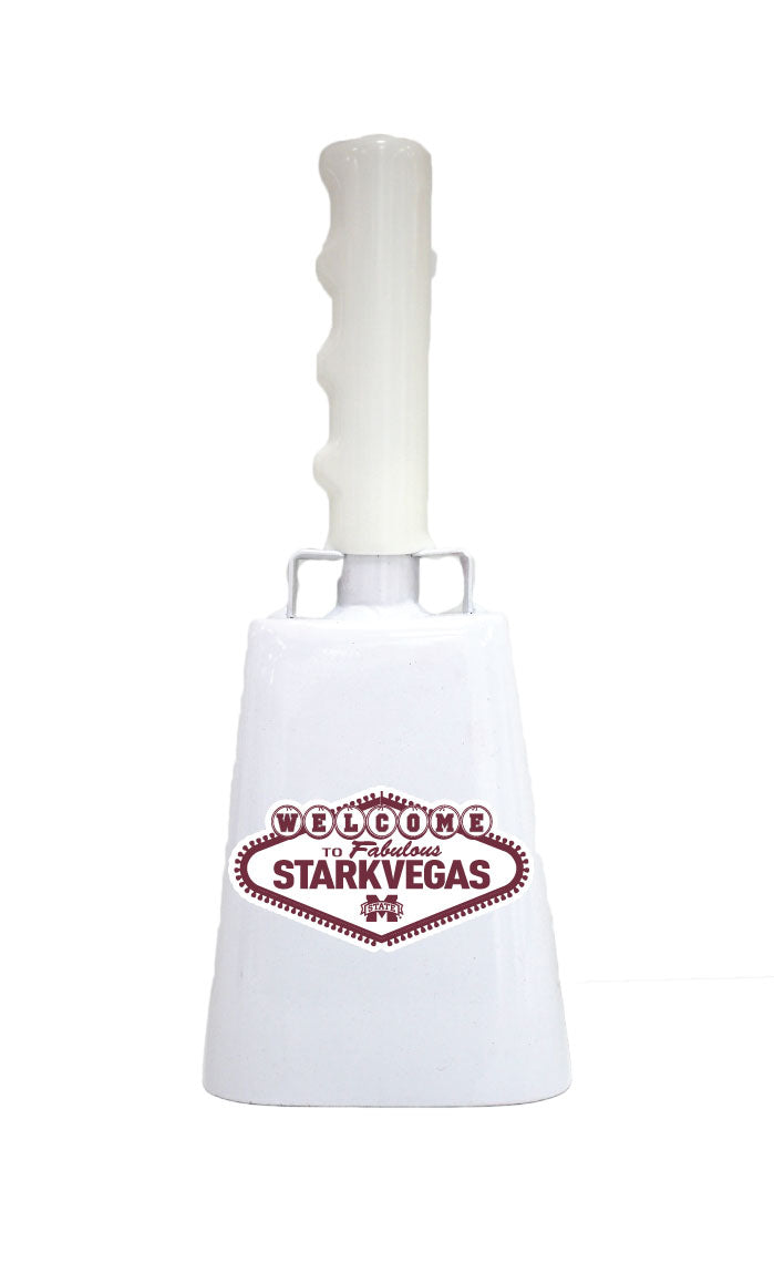 Boxed: Medium White BullyBell with Starkvegas Decal