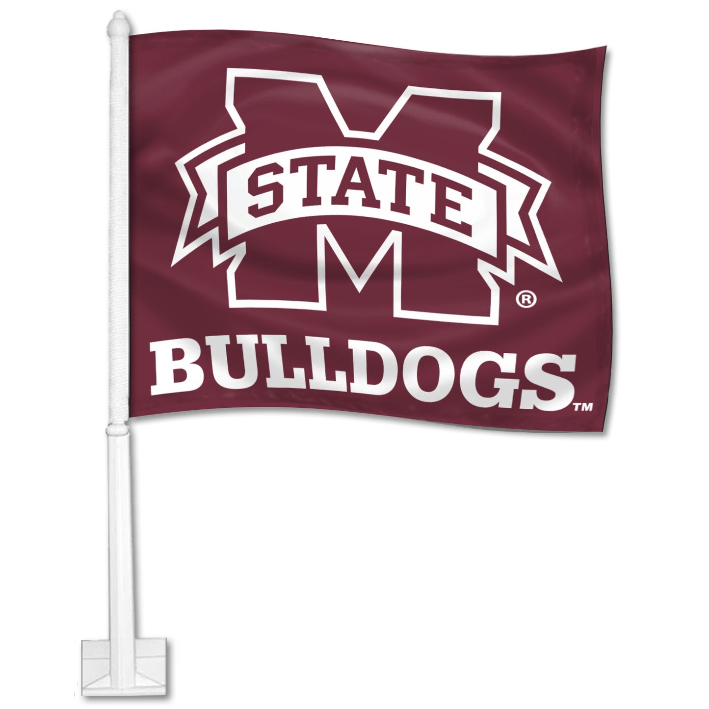 M Banner Car Flag