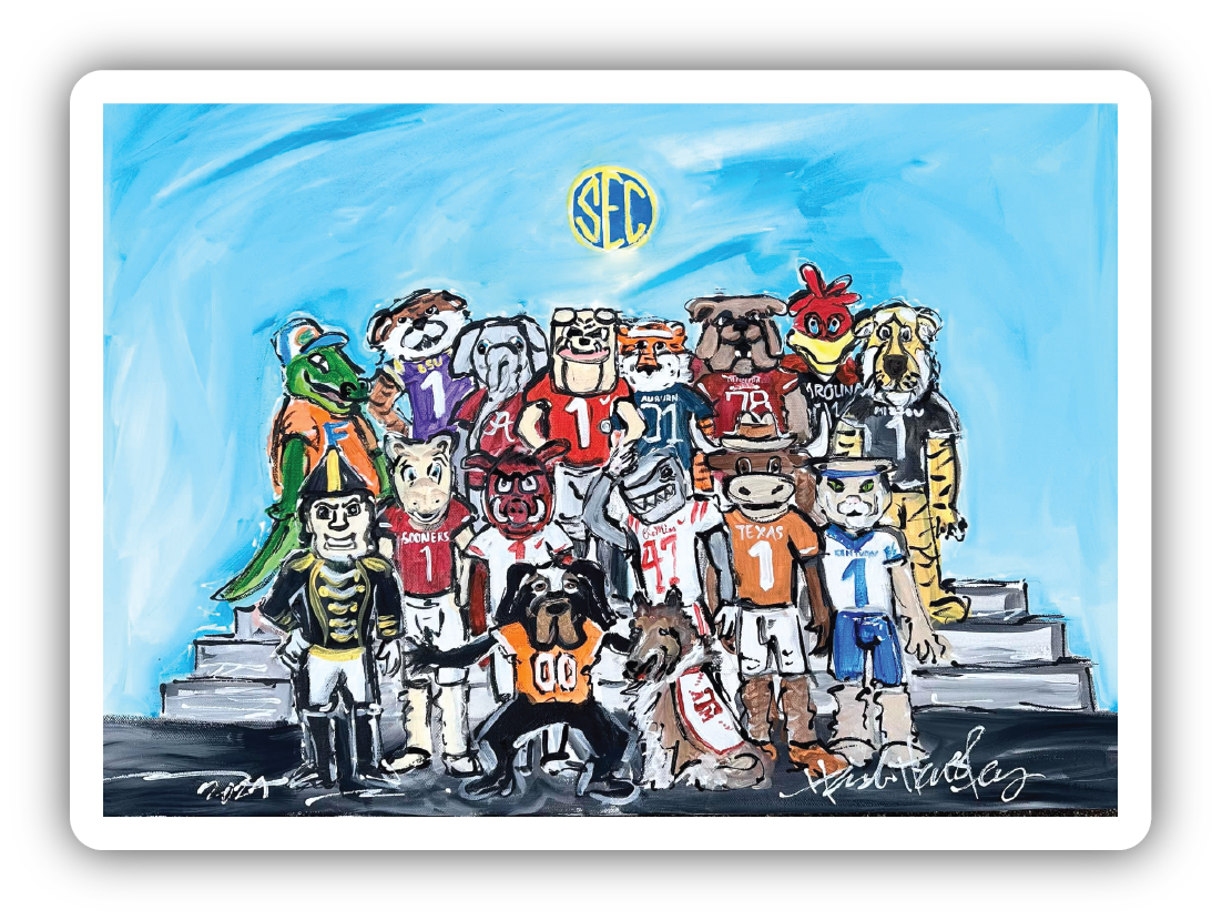 SEC Family Decal
