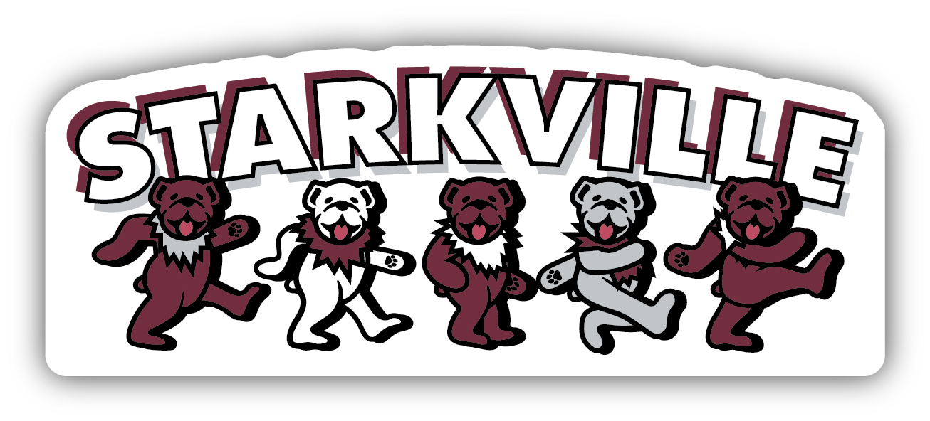 STARKVILLE with Bears Decal