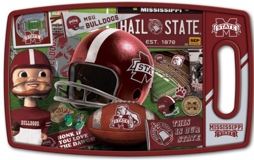 Mississippi State Retro Series Cutting Board