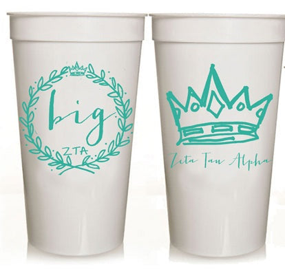 "Big" Sorority Stadium Cups