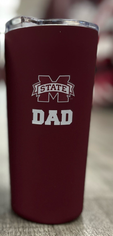 MSU Dad Tumbler (Maroon)