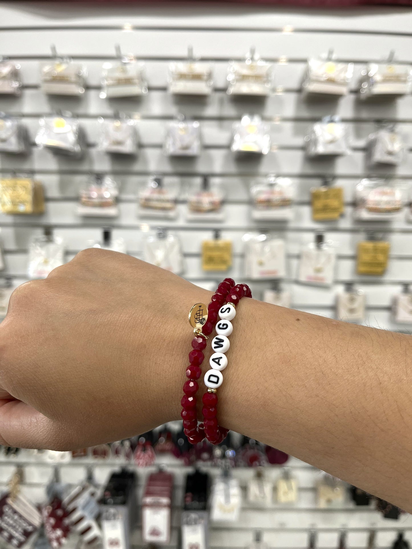 Dawgs Beaded Bracelet