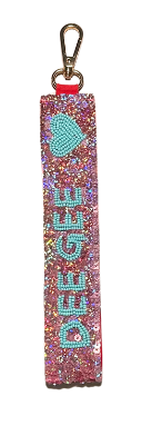 Sorority Sequin Heart Wrislets