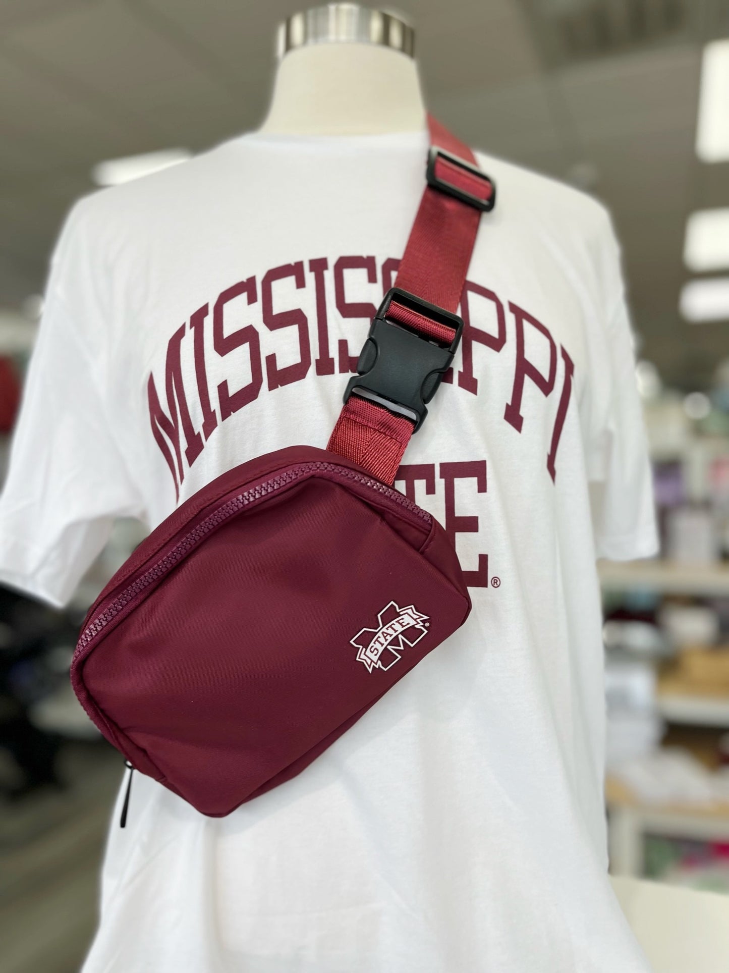 MSU Nylon Belt Bag