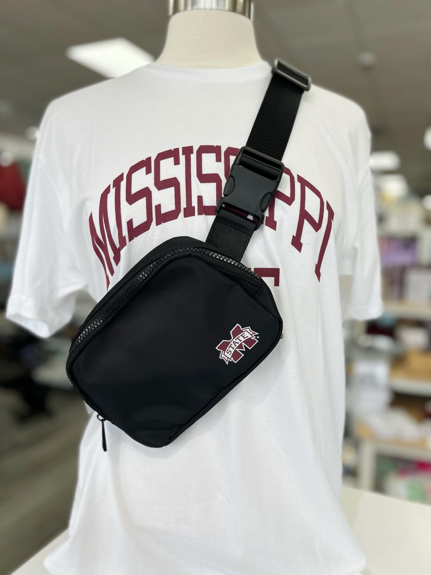 MSU Nylon Belt Bag