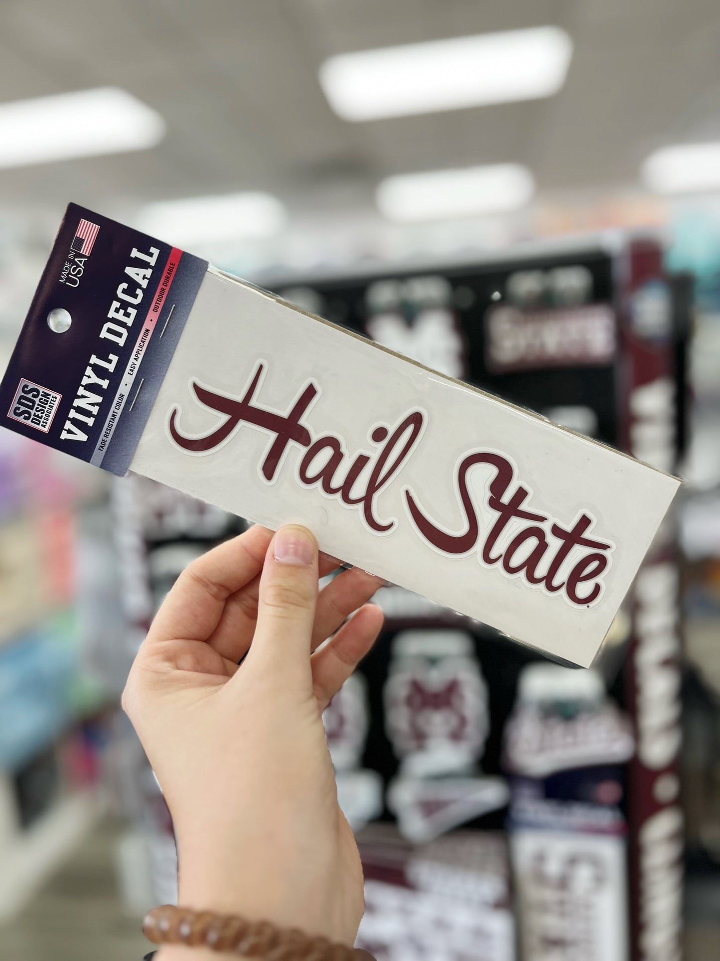 Hail State Script Decal