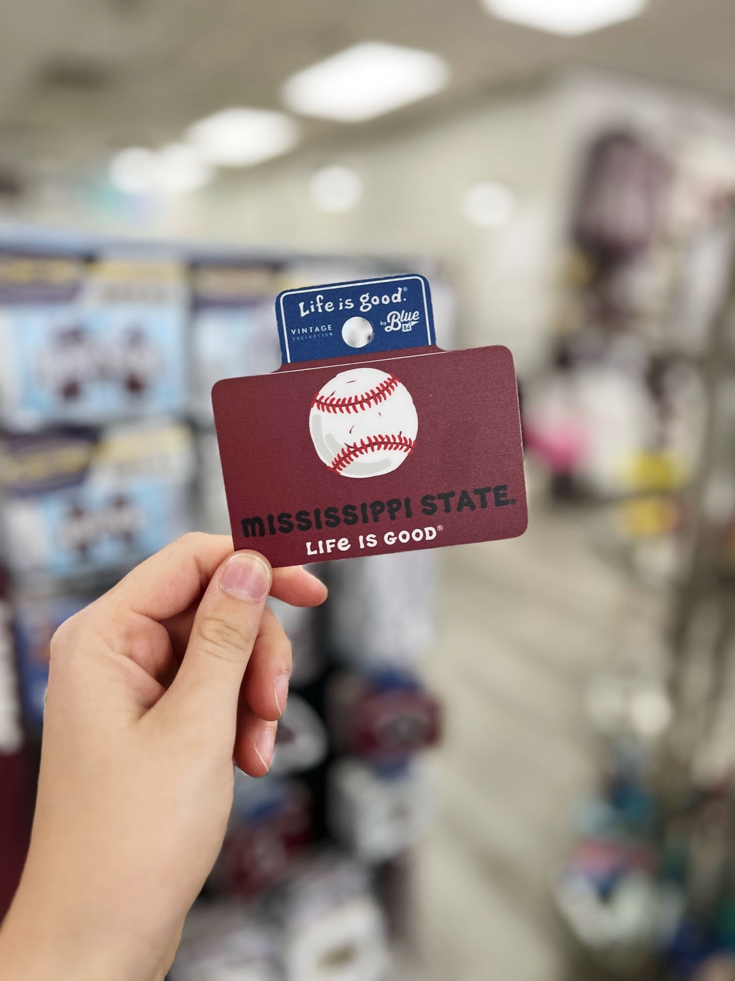 Life is Good MSU Baseball Decal