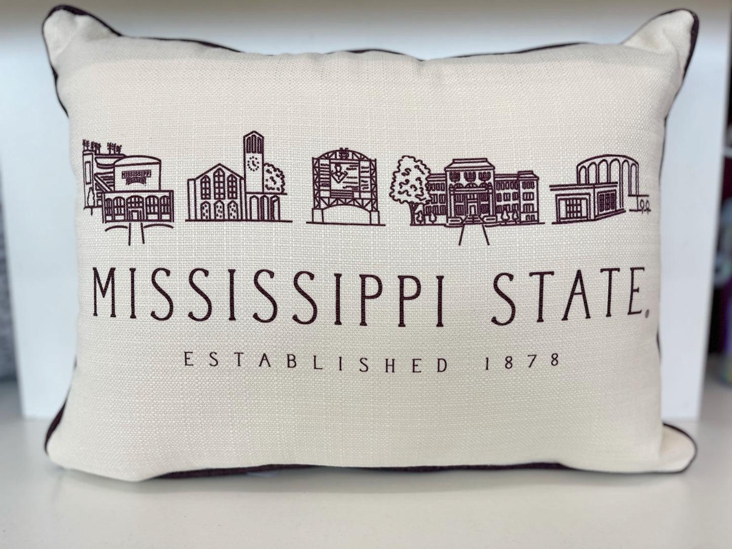 MSU Icons Pillow
