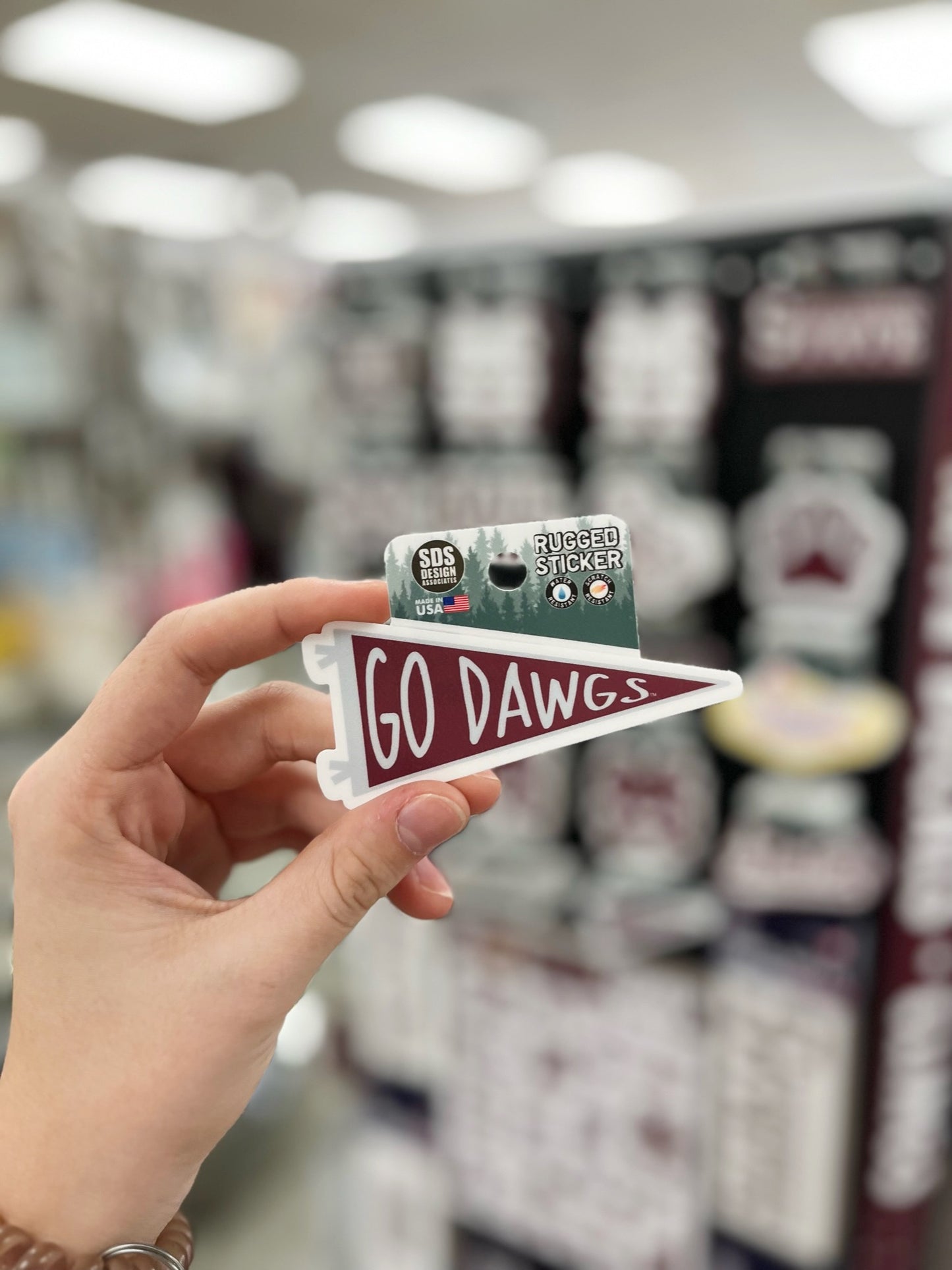Go Dawgs Decal