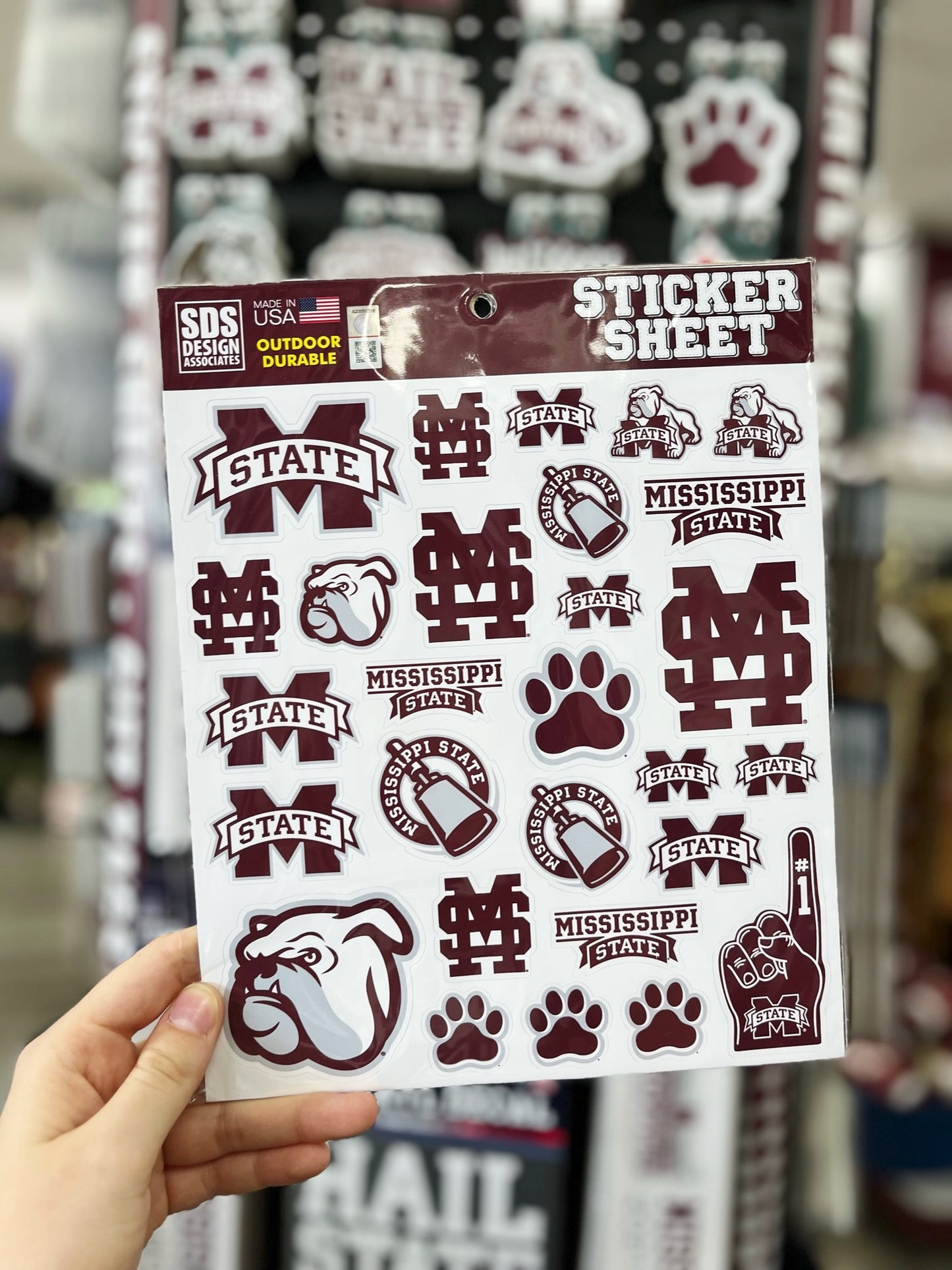 MSU Sticker Sheet
