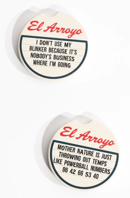 El Arroyo: Car Coaster Sets