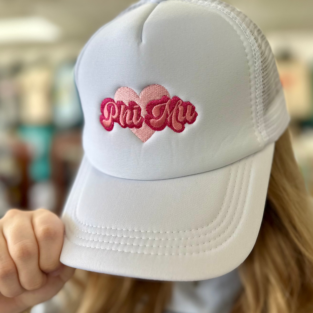 Sorority Heart Trucker Hat