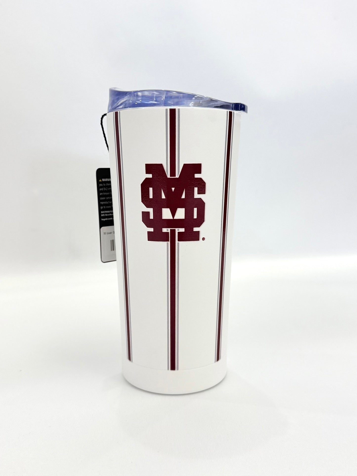 M over S Striped 20 oz Tumbler