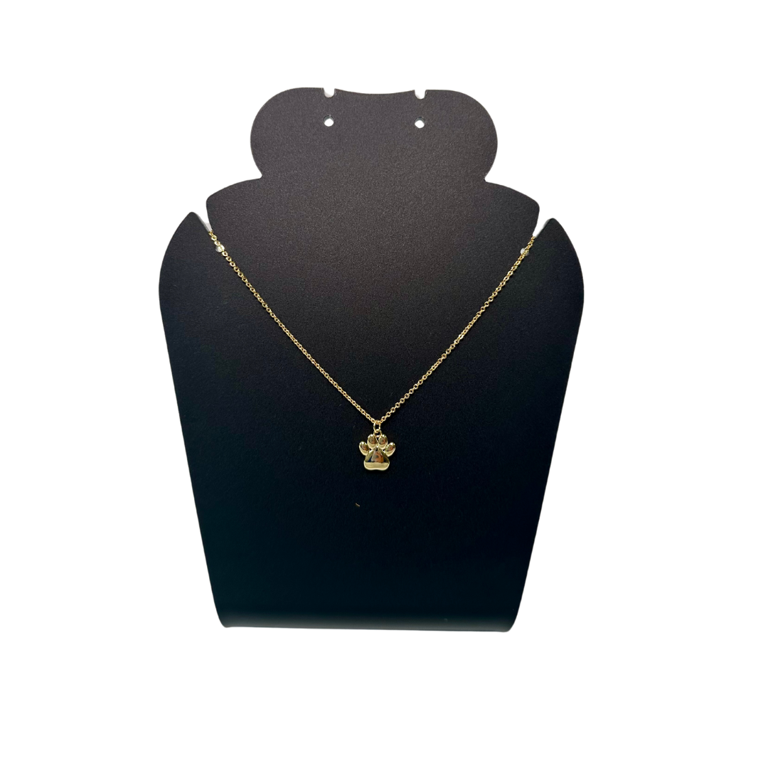 Pawprint Pendant Necklace