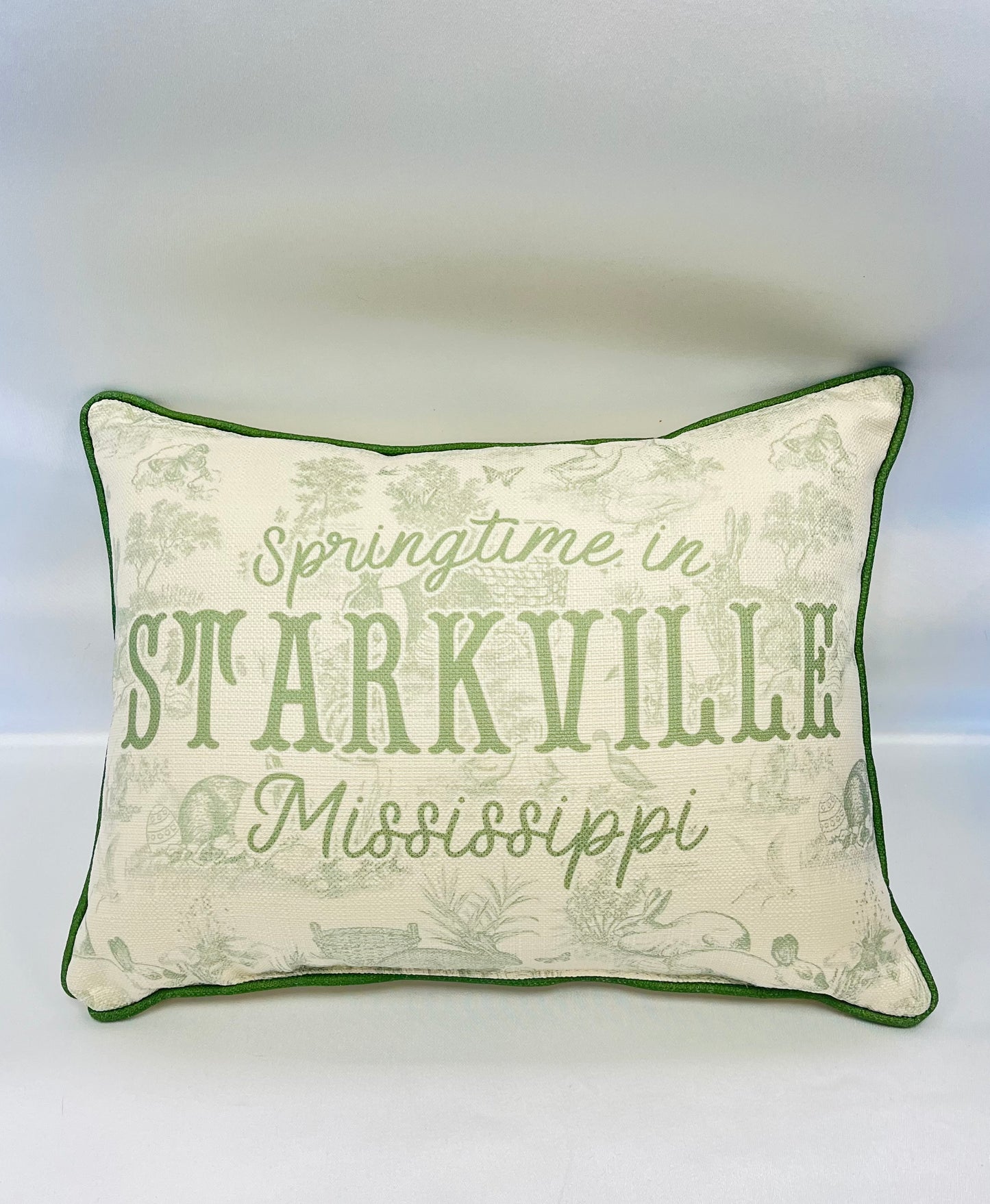 Springtime in Starkville Pillow