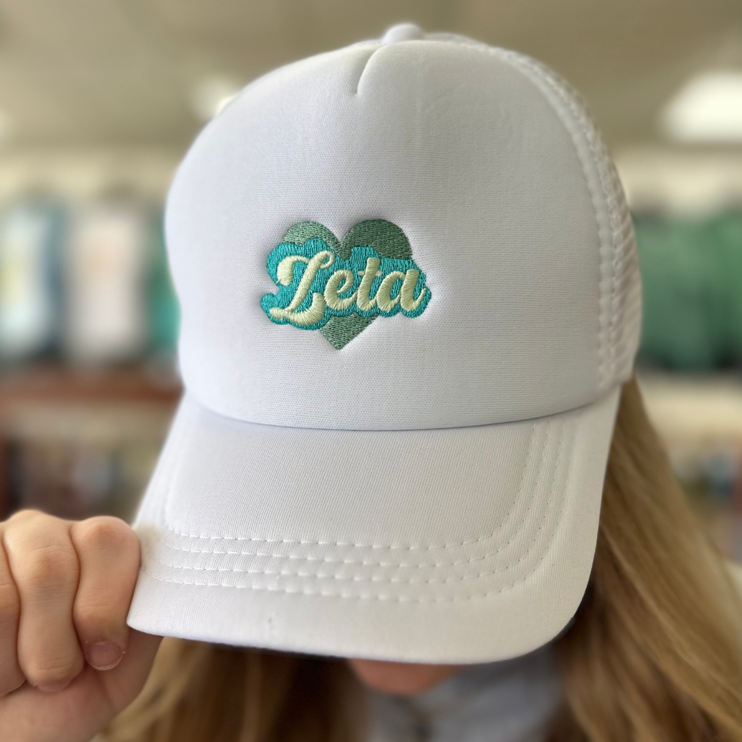 Sorority Heart Trucker Hat
