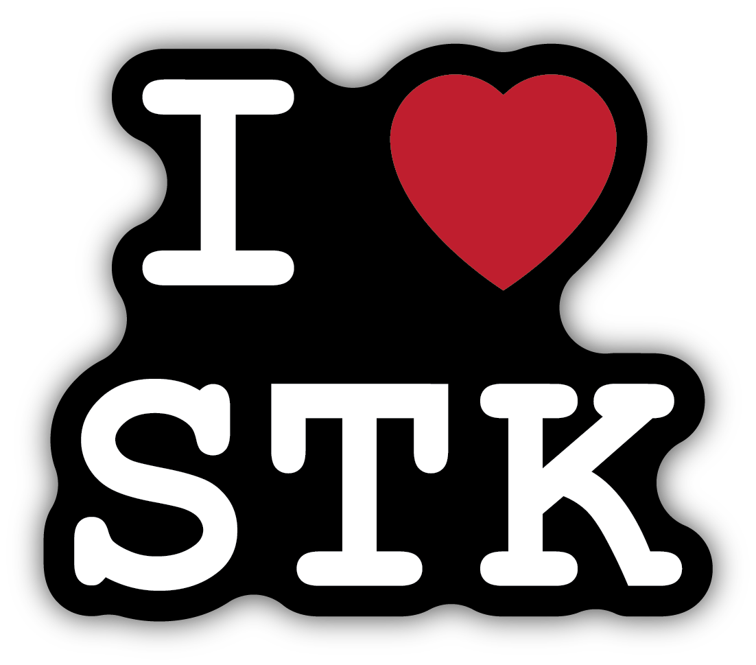 I Heart STK Decal