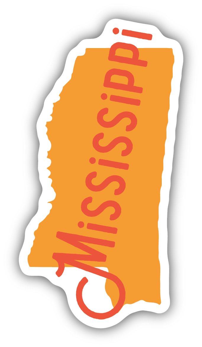 Mississippi Vertical Decal