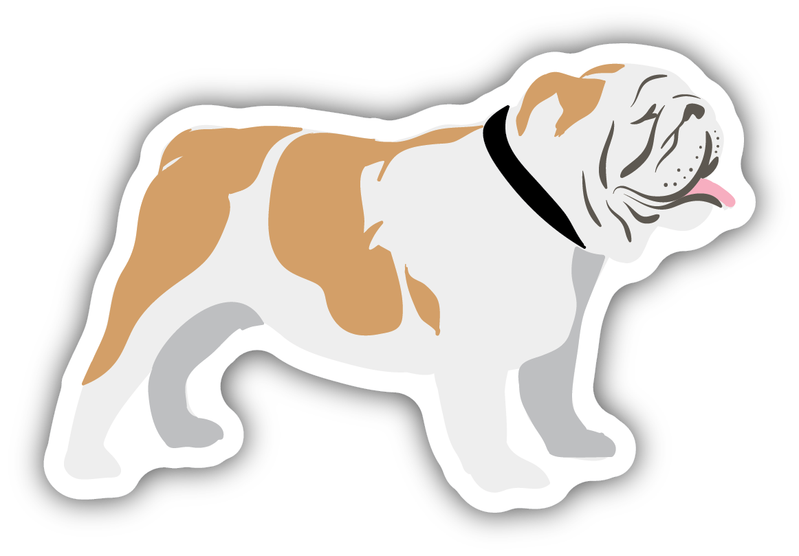 Bulldog Decal