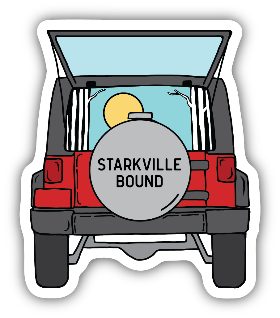 Starkville Bound Decal