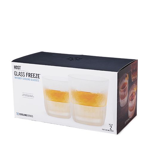 Glass Whiskey Freeze Set