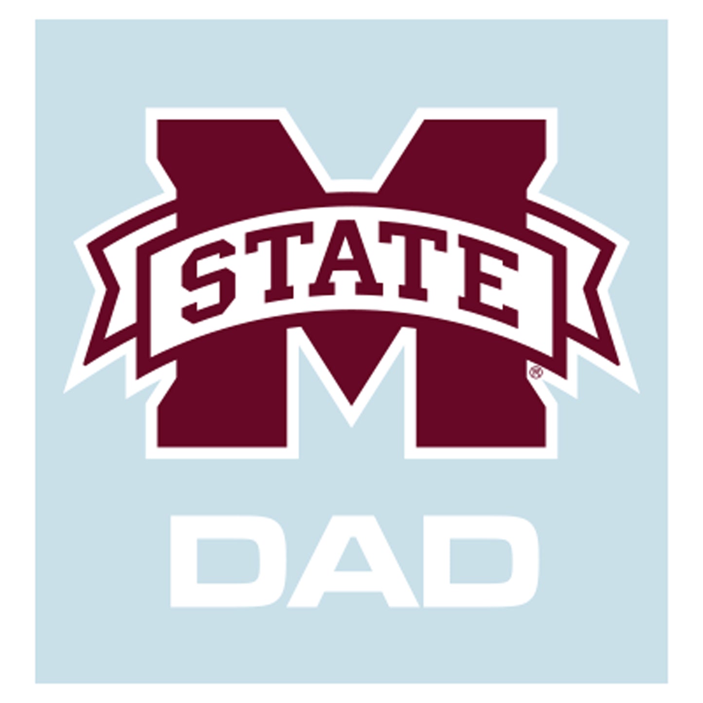 MSU Dad 5" Decal
