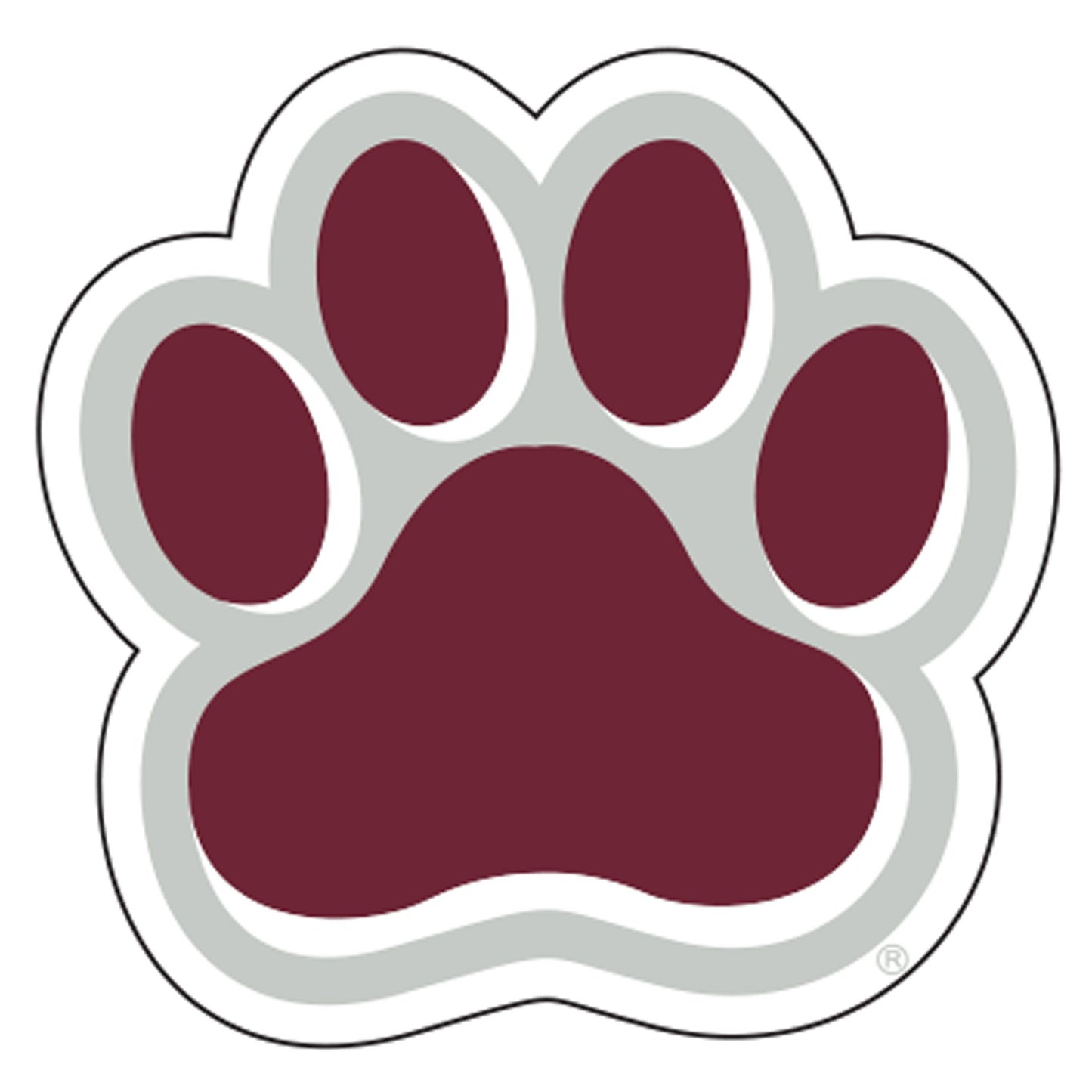 Pawprint 12" Magnet