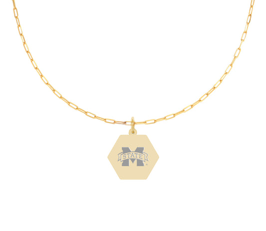 MSU Paperclip Necklace