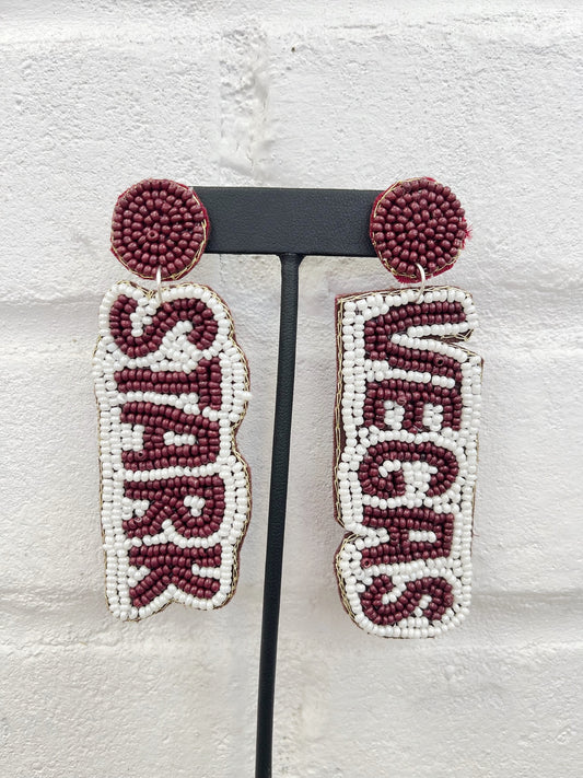 Beaded Starkvegas Earrings