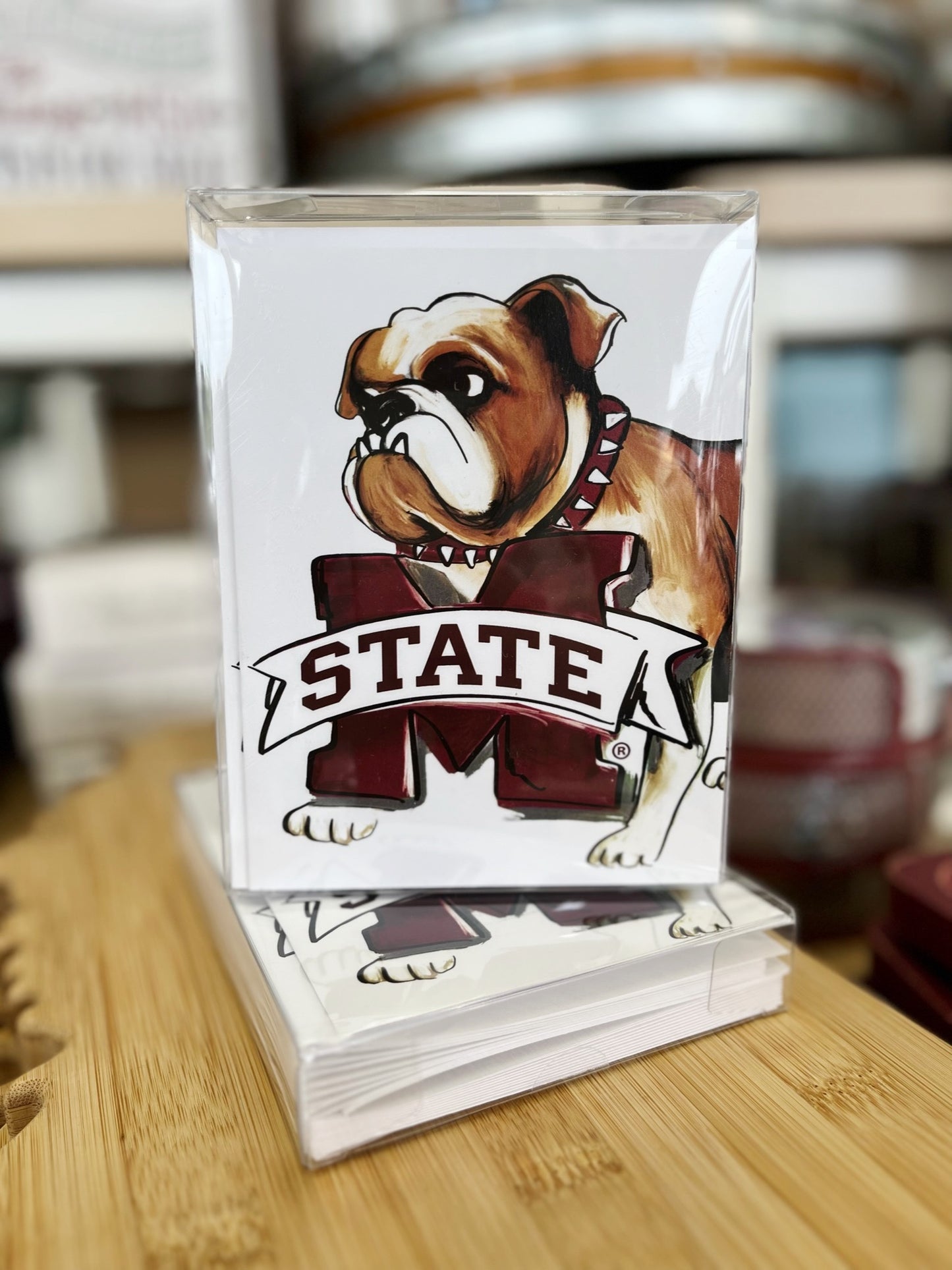 MSU Bulldog Boxed Note Cards