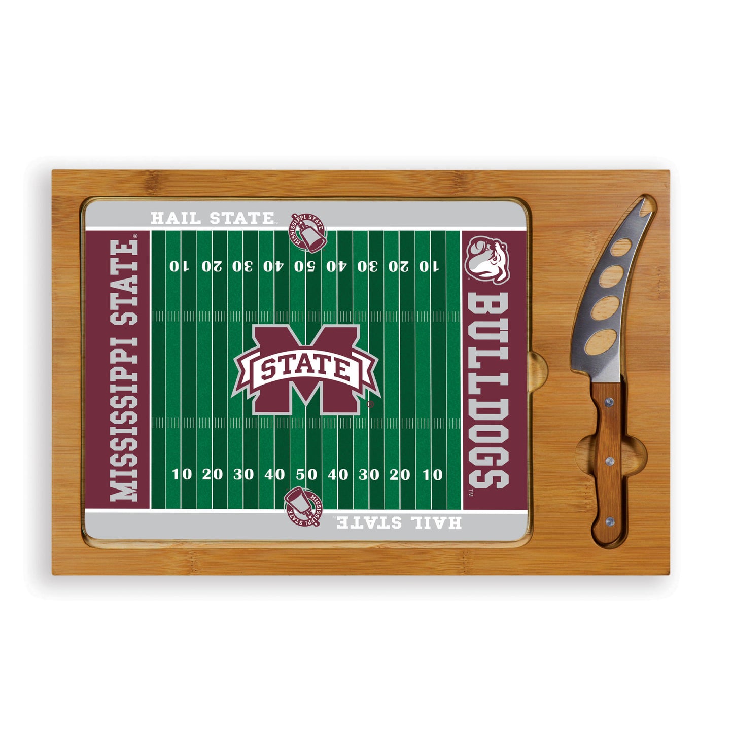 MSU Glass Top Cutting Board