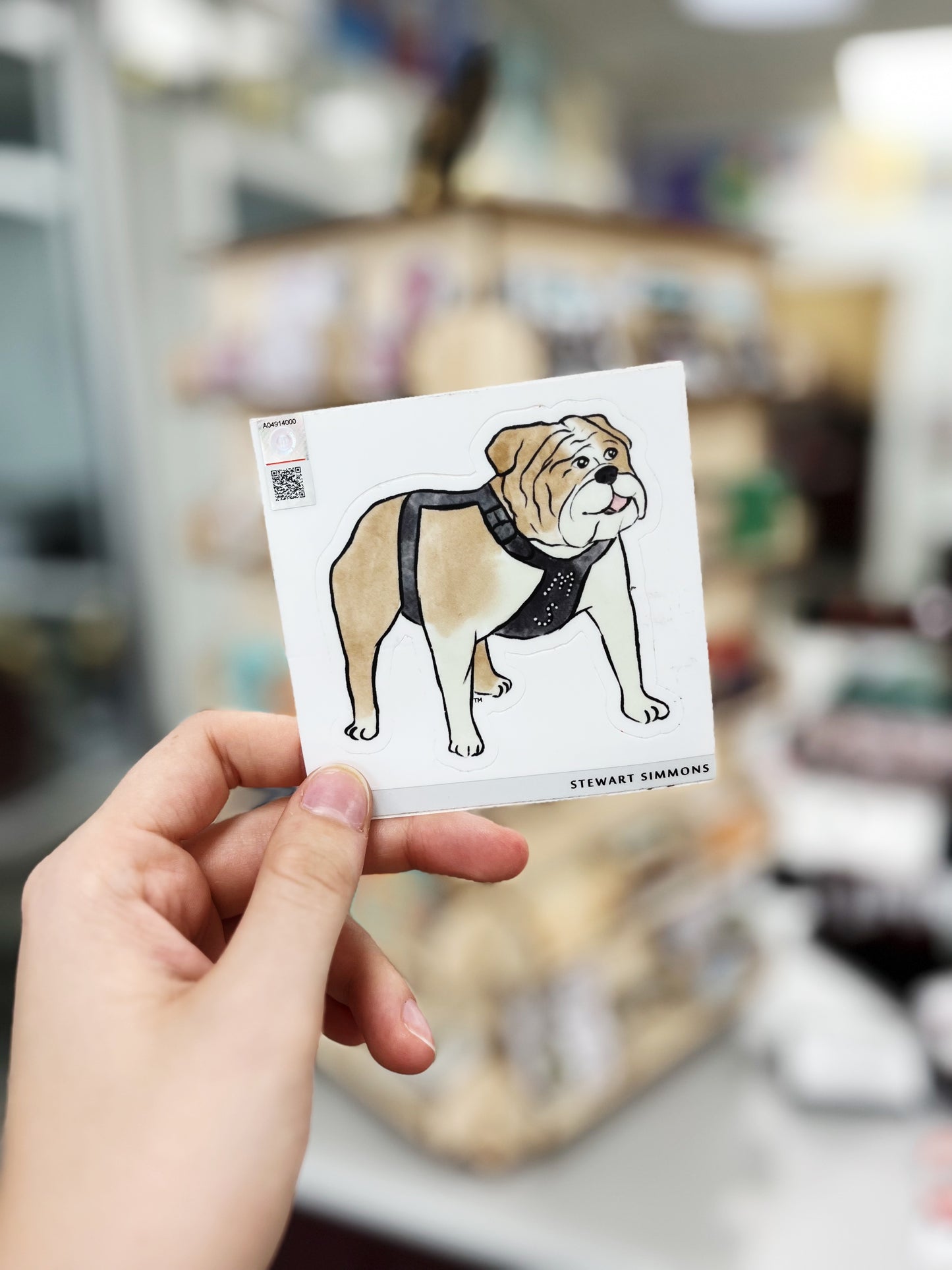 Mascot Watercolor Decal