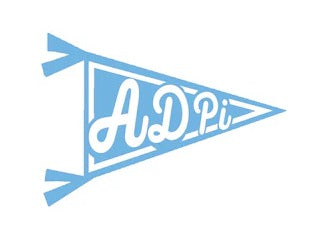 Sorority Pennant Decals