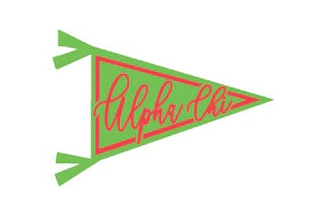 Sorority Pennant Decals